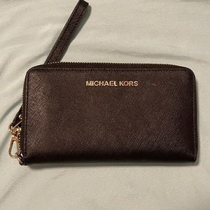 Michael Kors Phone Case Wallet Black